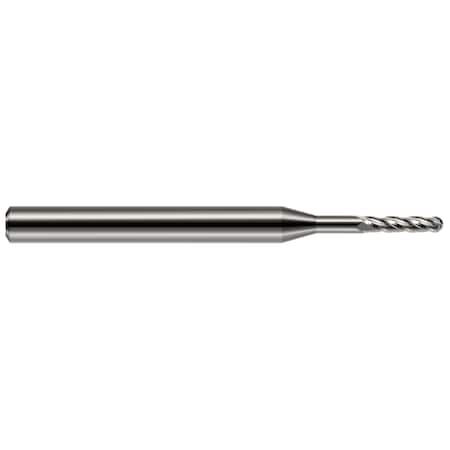Harvey Tool Miniature End Mill - 4 Flute - Ball 805562